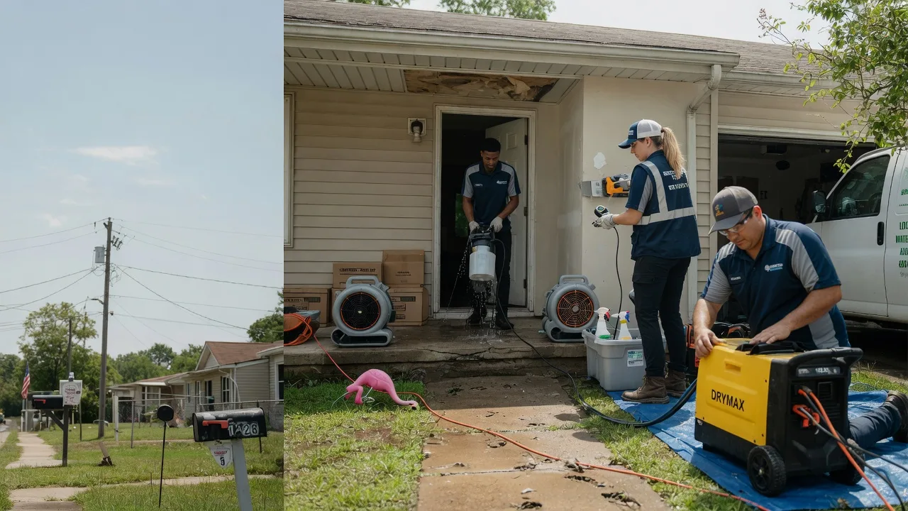 Storm Damage Water Removal in Clearwater, KS near me